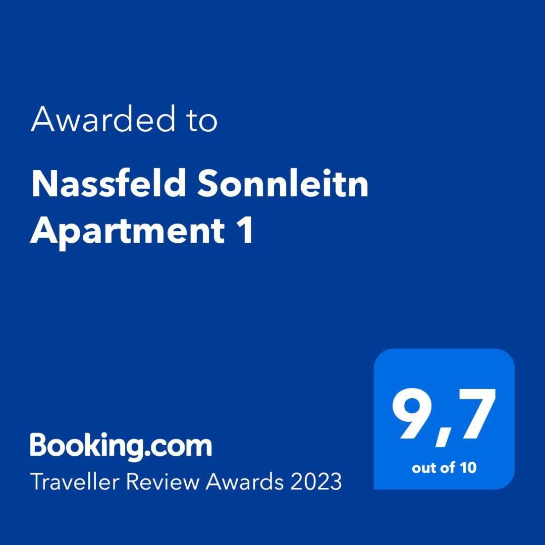 Nassfeld Sonnleitn Apartment 2 Sonnenalpe Nassfeld Exterior foto
